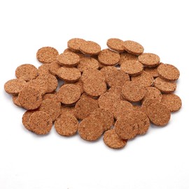 105Pcs 1/2inch Round Cork Furniture Pads, Adhesive Cabinet Door Bumpers, Coaster Feet, Anti Scratches Furniture Pads for Chair Legs Protect Your Hardwood