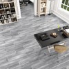WESTICK Grey Peel and Stick Floor Tile Waterproof Bathroom Floor