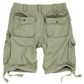 Surplus Raw Vintage Airborne Vintage Men's Cargo Shorts - Light olive, size: 4xl