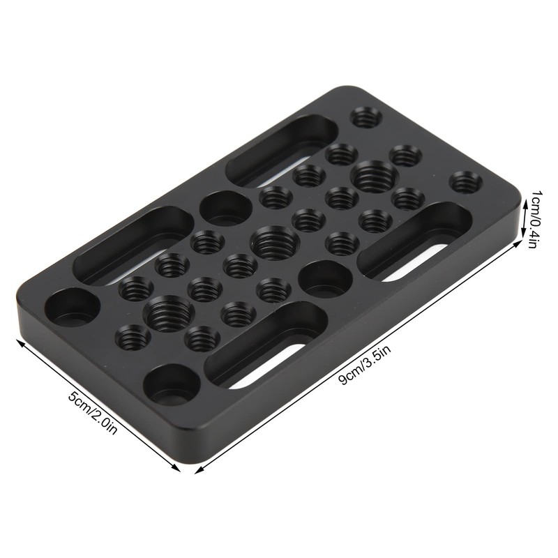 Camera Switching Plate, Standard Camera Cheese Plate for Camera Cage,
