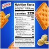 Lance Sandwich Crackers, ToastChee Peanut Butter, 20 Individually Wrapped Packs,