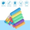Voamuw 61 Pcs Jumbo Sidewalk Chalks for Kids, Outdoor, Street,