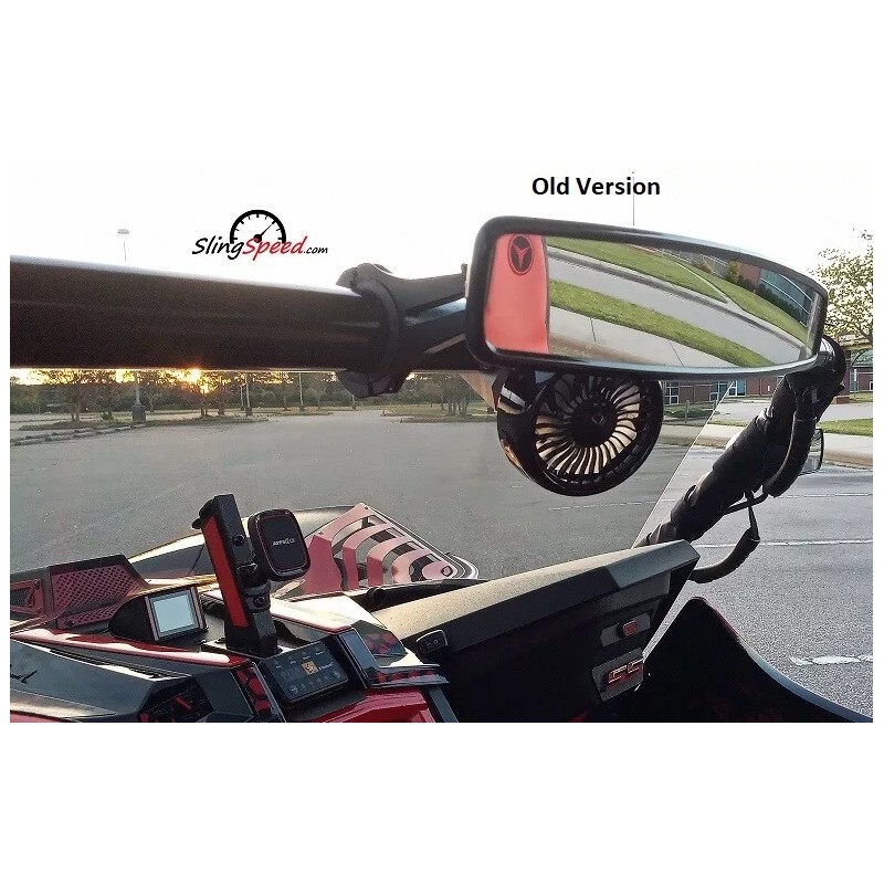 SlingSpeed.com REAR VIEW WIDE MIRROR WIDE VIEW 15" FOR POLARIS