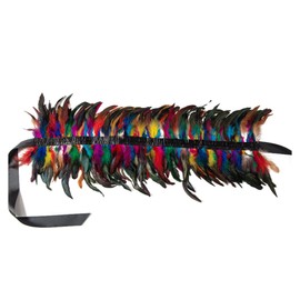 Anevous Women's Feather Scarf, Gothic Feather Cape Stole Shrug, Feather Collar Poncho with Feather Cuff, Shoulder Feather Cape, Feather Costume for Costumes, Cosplay, Parties, Festivals, Carnival,