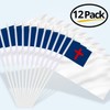 Anley Christian Mini Flag 12 Pack - Hand Held Small