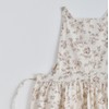 LeafIn Women's Floral Apron, One-Piece Type, Cotton, Waterproof, With Pockets,