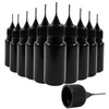 Bivethoi Precision Tip Applicator Bottle,10ml Glue Applicator Bottles, 10 PCS