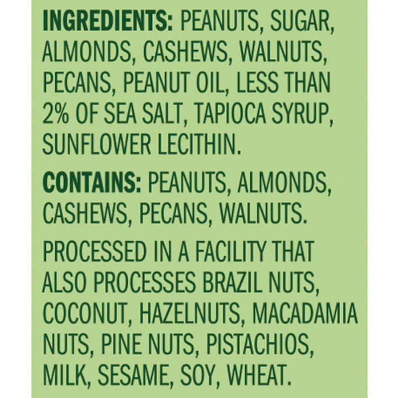 Emerald Nuts, Salty Sweet Mixed Nuts, Features Kettle Glazed Peanuts,