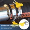 PATIKIL 8-12mm Stainless Steel Hose Clamps 10pcs Bolt Hose Clamp