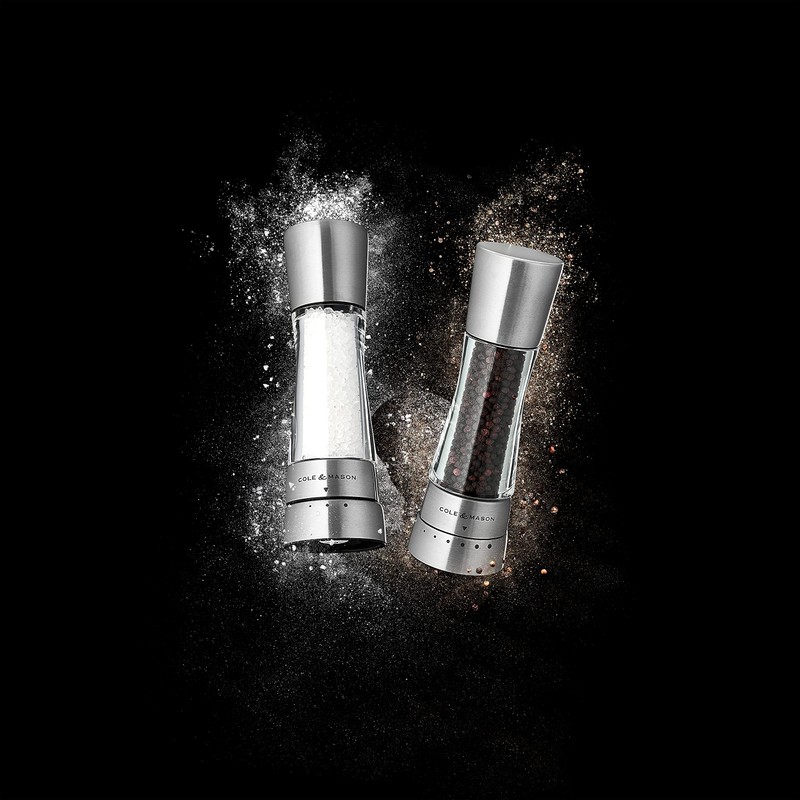 Cole & Mason H59402G Derwent Salt Mill | Gourmet Precision+