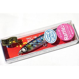 Jump Rise Chivas Lure, Buktobi-kun 95S Rattle, Superb Color, #UOYA7 BK Maiwashi OR Bait