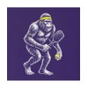 Go All Out XX-Large Purple Mens Pickleball Bigfoot Funny Sasquatch