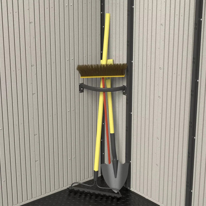Lifetime 60013 Outdoor Sheds Accessories Tool Corral Fit For 8/11'