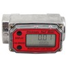 Mini Digital Turbine Flowmeter Diesel Fuel Flow Meter 10‑200L 1"