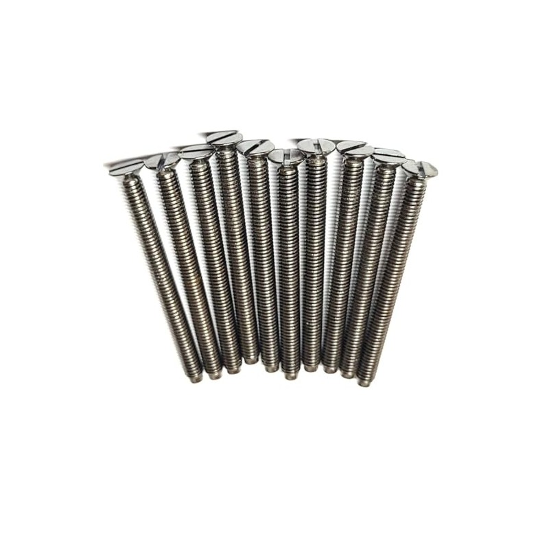 Electrical Long Socket Screws 40mm, 50mm, 75mm Black Nickel, Brass,