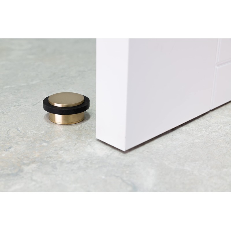 EVI | Adhesive Doorstop | 1.37'' X 0.8'' | Threaded