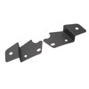 1 Pair A Pillar LED Light Brackets Black Powder Coating