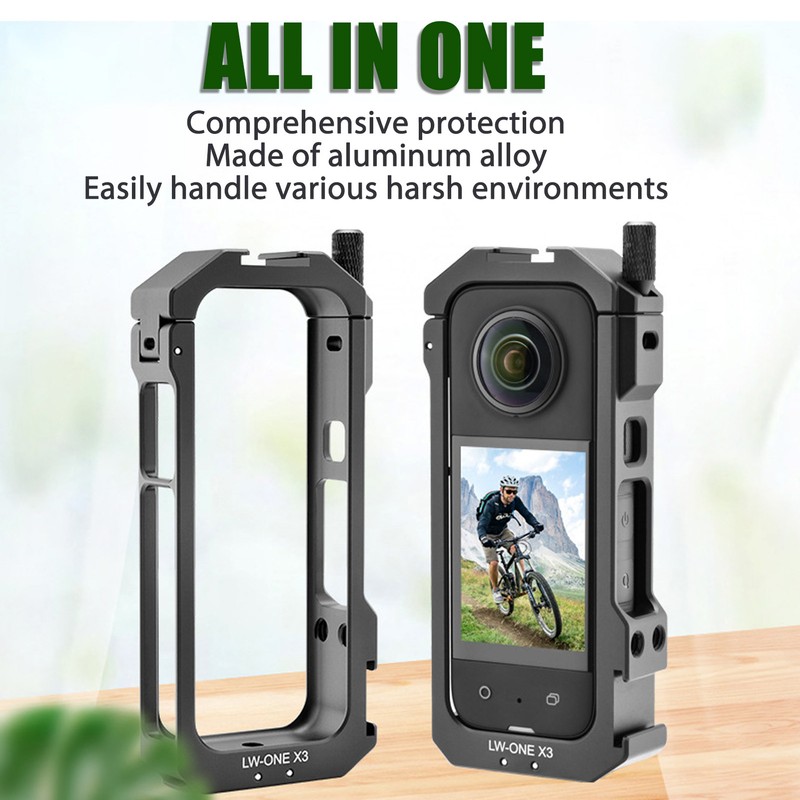 Camera Housing Cage Portable Aluminium Protective Frame CNC Processing Protective