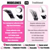 AJEAJE No Glue Needed Self Adhesive Eyelashes Clusters 3D Lash