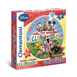 Clementoni "Mickey" Puzzle Clock (96-Piece)