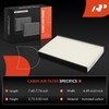 A-Premium 2-PC Cabin Air Filter with Activated Carbon Compatible with
