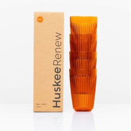 HuskeeRenew Range (4 Pack) - Amber and Smoke (Amber, 12oz (4 Pack))