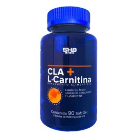 5h8 L-carnitina+cla 90 Softgels Termogénica Y Brinda Energía Sin Sabor