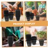 CAXUSD 100Pcs Hydroponic Planting Baskets Mesh Net Pots for Indoor
