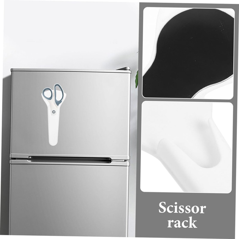 Hohopeti 2pcs Magnetic Scissor Holder Space Saving Storage for Kitchen