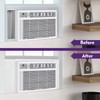 Mxclimate Window Air Conditioner Foam Insulation Panel 17 in,Good Sealing