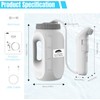 Teabelle Portable High Pressure Electric Bidet with 2.5L Water Bottle,