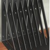 8 Pack L10 x H 8" Black Heavy Duty Shelf
