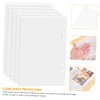 ORFOFE 50Pcs Clear Page Protectors for Binders Top Load Document