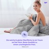 Wolkenfeld Cushion cover 40 x 80 cm, white - cotton