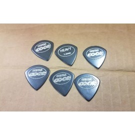 COOL PICKS 6 (SIX) COOL PICKS 1.20mm Ultra SR Series JAZZ Guitar Picks Rubberized grip