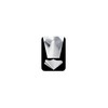 Hisden TL-03S Plain Shiny Necktie Chief Set, Men's, Formal Business,