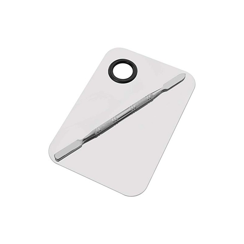 Miamay 6 by 4 Inches Makeup Palette Stainless Steel Palette
