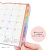 Kutsuwa Notebook, Color Index Notebook 2026 A6 Weekly, Monday Start,