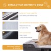 EGOHOME Washable Orthopedic Large Dog Bed with Sides,Durable Memory Foam