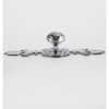 BOZONLI Pack of 2 Crystal Furniture Knobs, Cupboard Knobs, Drawer