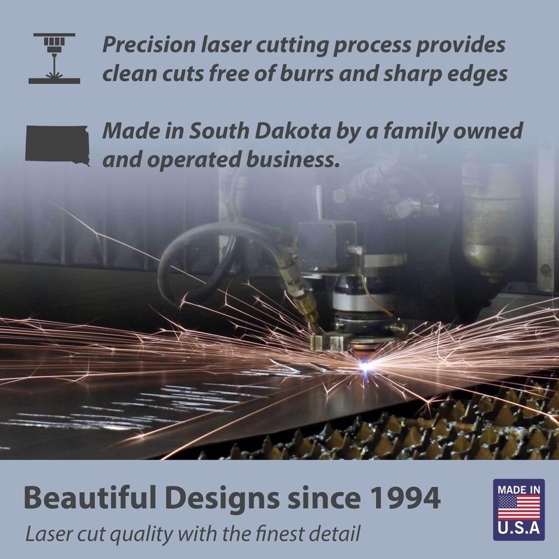 Innovative Fabricators, Inc. Buck, Doe & Deer Mailbox Topper