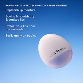 Evereden Super Rich Hydrating Lip Balm for Kids: Clean & Vegan Soothing & Nourishing Lip Balm Stick for Harsh, Cold Climates - With Chaga Mushroom and Ceramides