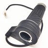 ZUODOOKU Universal 3 Wire Electric Scooter Bike Throttle Grip Black