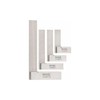 SPI 13-634-1 Four-Piece Machinist Engineer Square Set with 2", 3",