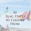 2 pk. Pink Pennant 1/4"-5/16" Sleeve Replacement Safety Flag ATV