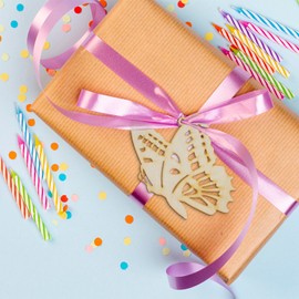 Summer-Ray 20 Mixed Wooden Butterfly Laser Cutout DIY Craft Home Decoration Art Embellishment Room Decoration