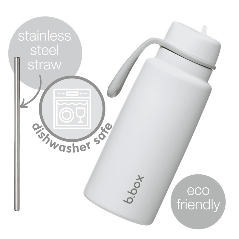 b.box Insulated Flip Top Bottle, 33.8 fl oz (1 L)