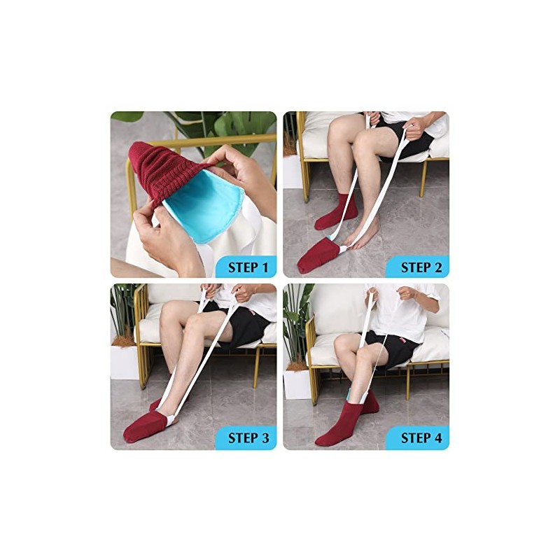 CAidRE Sock Aid - Sock Aid Device for Seniors, Disabled,