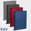 A4 Page a Day 2025 Diary, Assorted Hardback Classic Colours