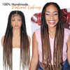 Lady Miranda Full Lace Jumbo Braided Wigs for Black Women